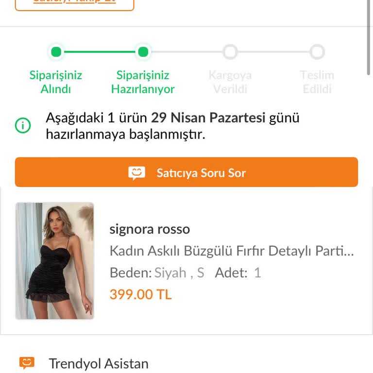 KIRAC (kiraconline.co) Siparişi Göndermiyor Cevap Vermiyorlar