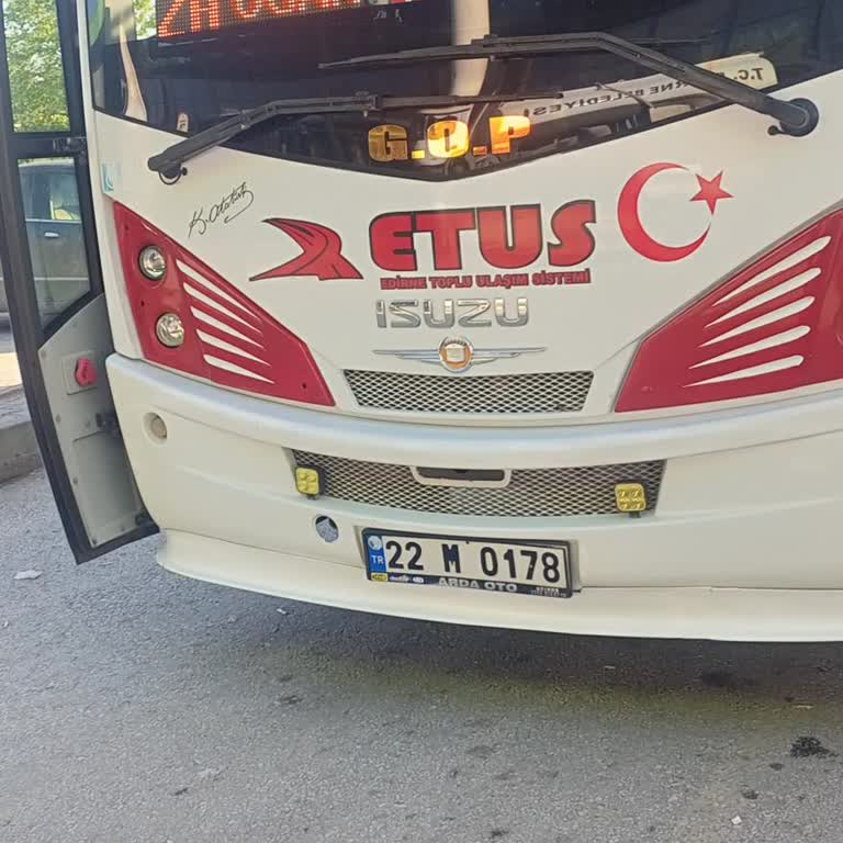 Edirne Belediyesi Sigara İçen Hız Seven Şoförler