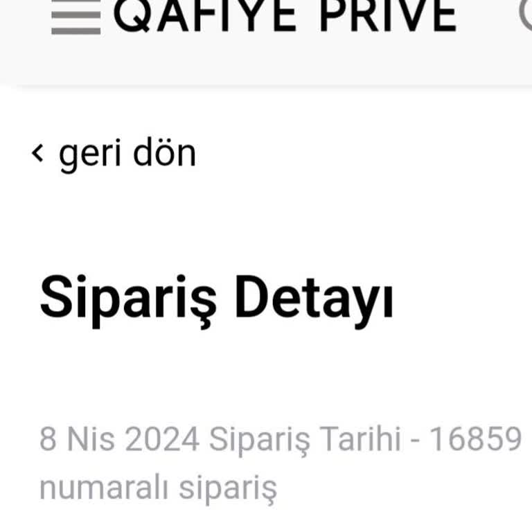 Qafiye Prive Alışveriş Pişmanlığı