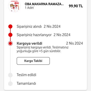 Oba Makarna Kargomuzu Göndermiyor Neden