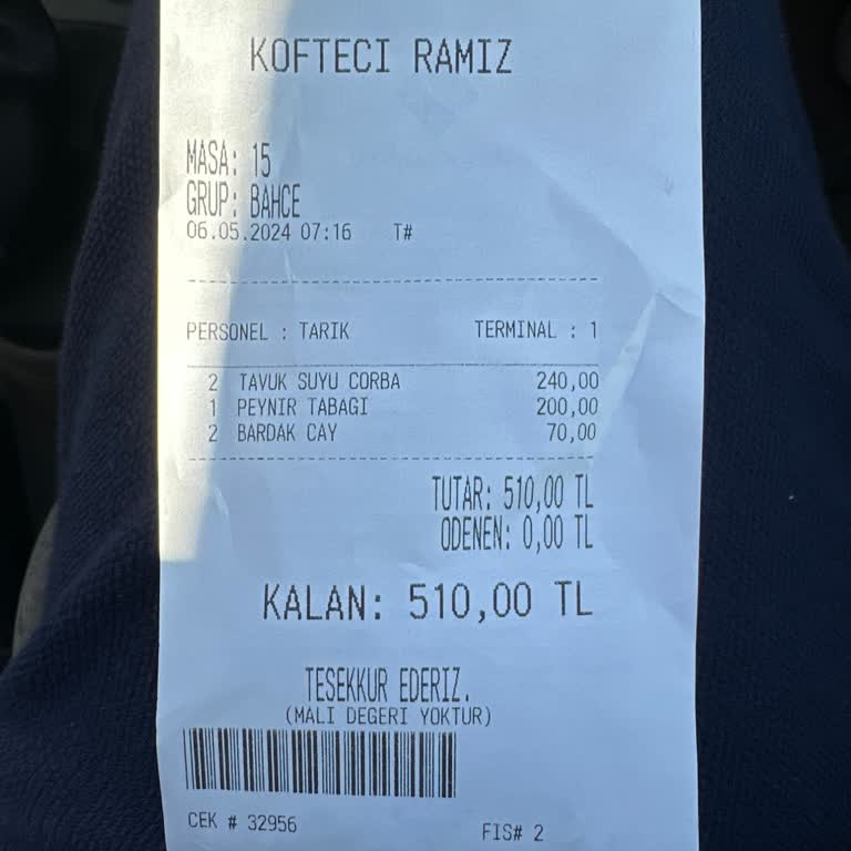 Köfteci Ramiz De Adisyon İle Gelenler Bir Değil