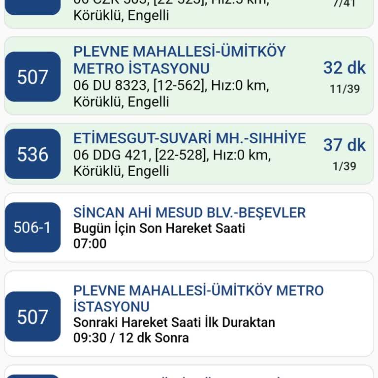 EGO Cepte Uygulamasının Takılı Kalması