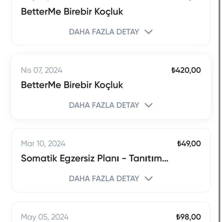 Betterme Tarafından İznim Dışında Kartımdan Para Çekildi!