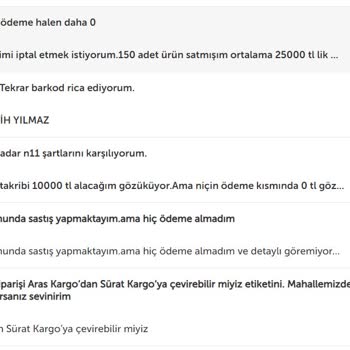 N11 Satış Sonrası Ödeme Sorunu Ve İletişim Engeli