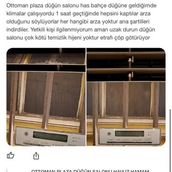 Ottoman Plaza Düğün Salonu (Gazientep) Ottoman Plaza Pişmanlıktır