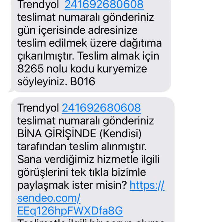 Sendeo Kargo Firması Şikayet