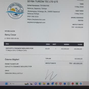 TÜRSAB Şeyba Turizm - Instagram'da İnsanları Mağdur Etmeye Devam Ediyor