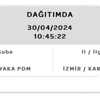 PTT Kargo PDM Kargo Teslim Edilememe Sorunu