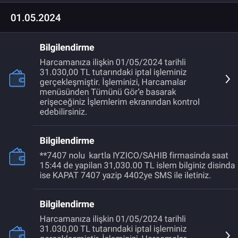 İş Bankası Ve Sahibinden Arasında Kaybolan Ödeme