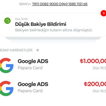 Google Ads Paramı Ç