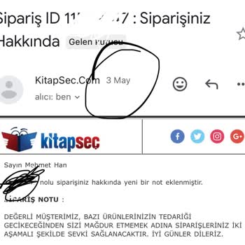 Kitapsec Ürünleri Zamanında Teslim Etmiyor