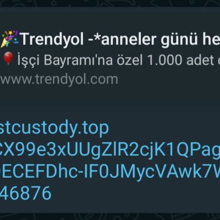 Trendyol Anneler Günü Çekilişi