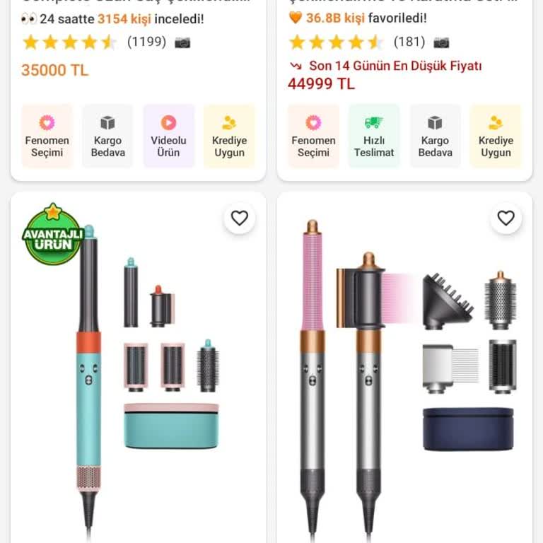 Dyson Airwrap Stok Sorunu- Fahiş Fiyata Satışlar