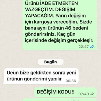 Nurr Giyim Değişim İade De Sıkıntılı.