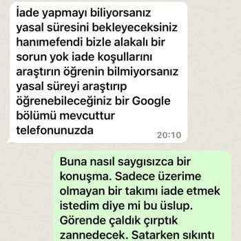 Nurr Giyim Değişim İade De Sıkıntılı.