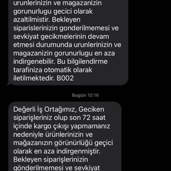 Trendyol Satıcı Desteği Yetersizliği Ve Kargo Sorunları