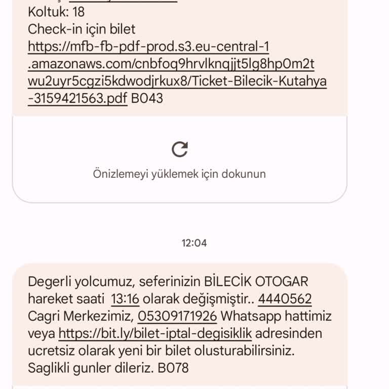 Kamil Koç Firması Sefer Gecikmesi