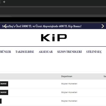 KİP Online Ve Mağaza Mağduriyeti