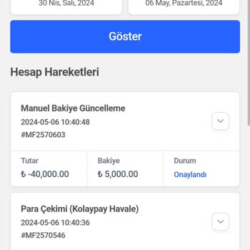 Betkom Bakiyemin Geri İade Edilmesini Arz Ediyorum