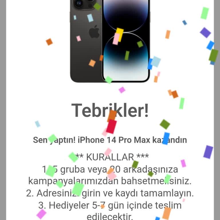 Trendyol Adına Çekiliş Var Denip