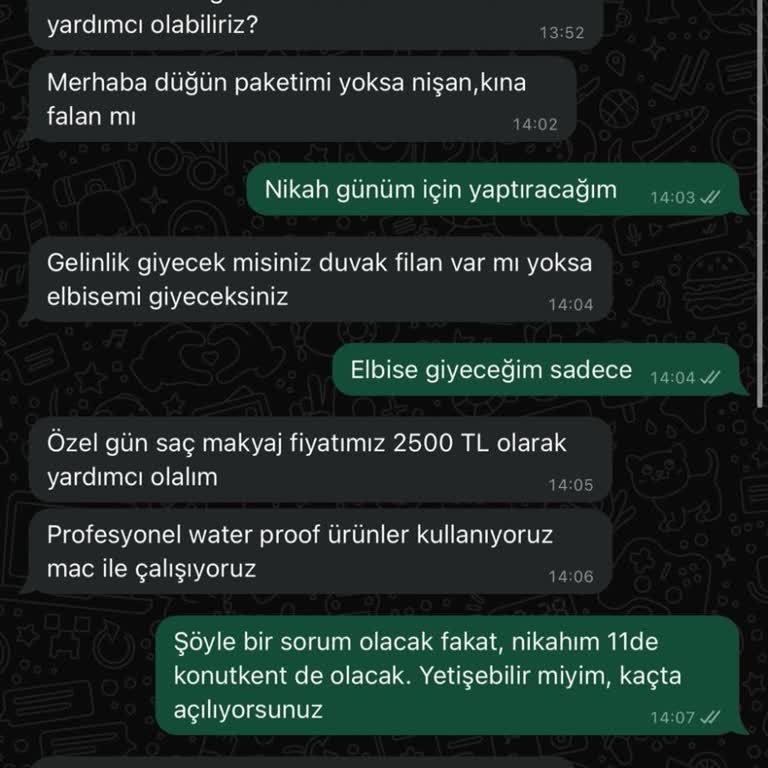 Chic Beauty & Hair Saloon Fiyat Bilgisi Hakkında Yalan Söylüyorlar