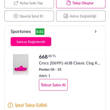 Pazarama Gönderilmeyen Sipariş Para İadesini Bekletiyor