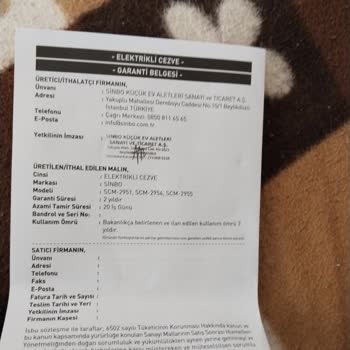 Sinbo Türk Kahve Makinesi