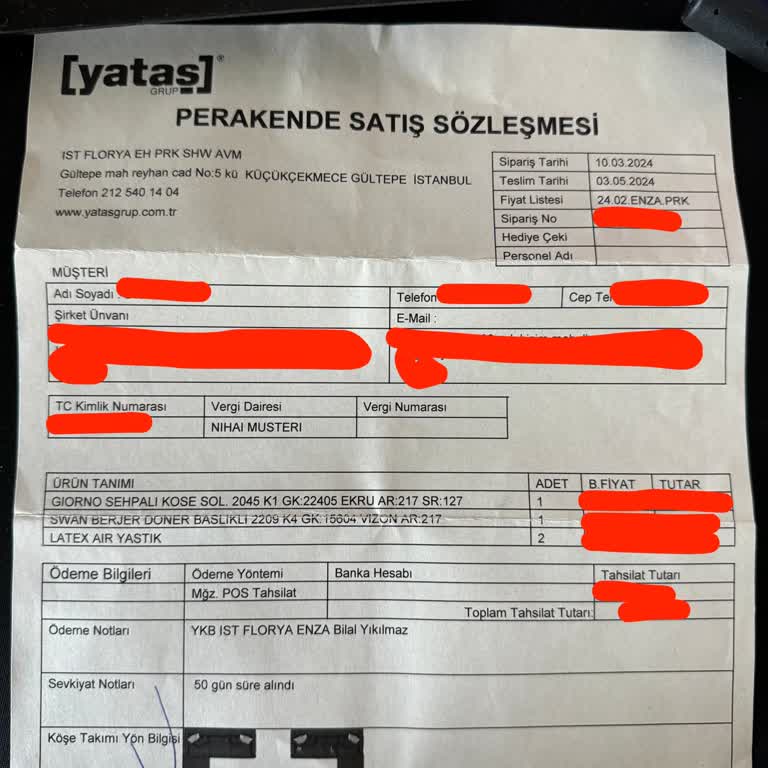 Enza Home 60 Gündür Ürünümü Teslim Etmiyor!