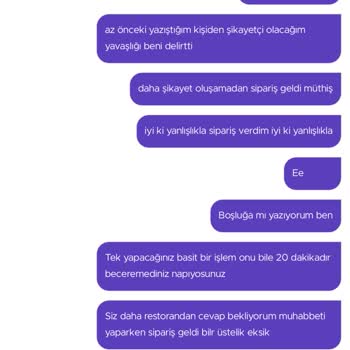 Getir Kalitesiz Hizmet, İletişimsizlik