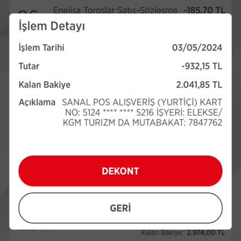 KGM Turizm Danışmanlık Fatura Ödenmesine Rağmen Ödenmemiş Gözüküyor