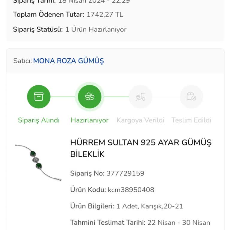 Çiçek Sepeti Gelmeyen Sipariş