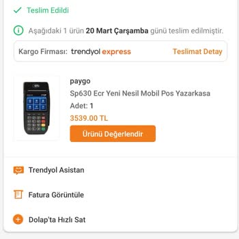 Paygo Yazarkasa Pos Mağduriyeti.