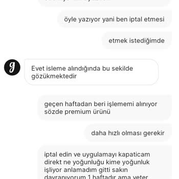 Gardırop Premium Ürünlerindeki Gecikmeler