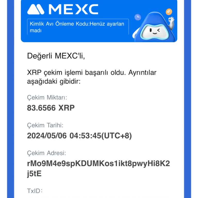Mexc Coin Çekim Sorunu