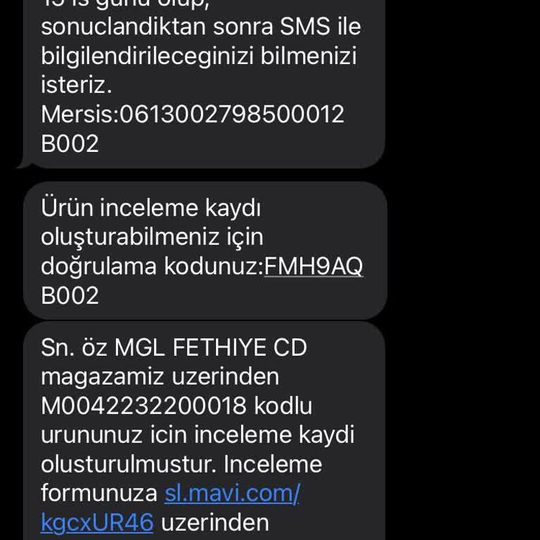 Mavi Garantiden Cevap Gelmiyor