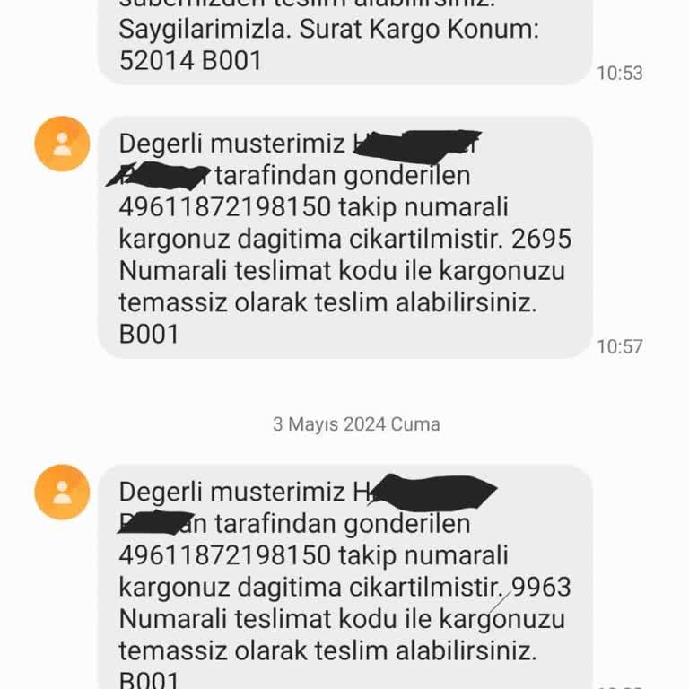 Sürat Kargo Kargomu Getirmedi Kargo Mağduriyeti