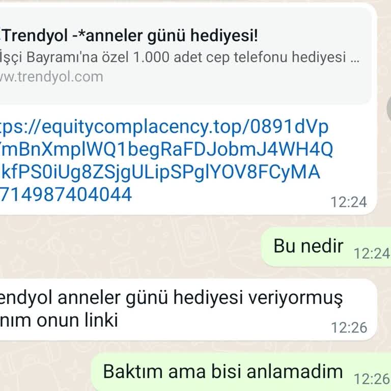 Trendyol Anneler Günü Çekilişle Telefon