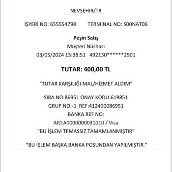 Aras Kargo Faturasız Fazla Para Talep Etmesi