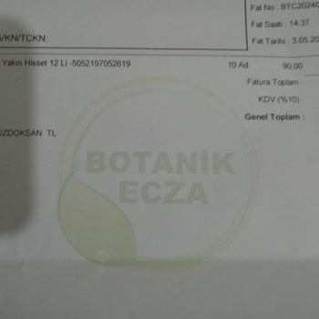 Botanik Ecza Dürüst Olmayan Satıcı