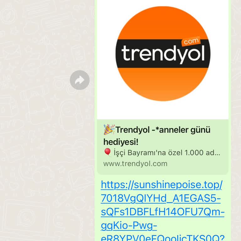 Trendyol Adı Altında Anneler Günü Hediyesi Linki Sahteliği