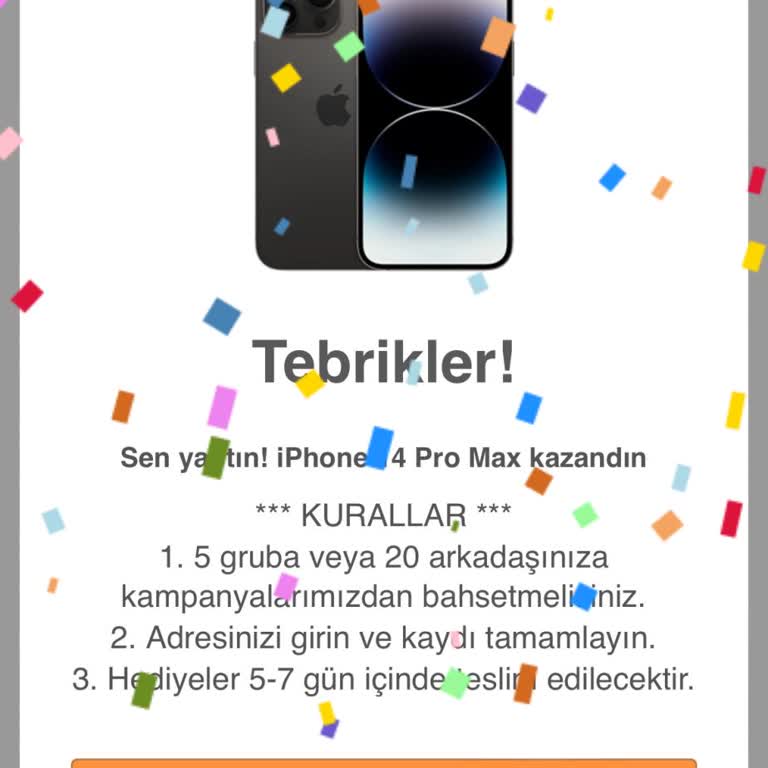 Trendyol Telefon Hediye Ediyor