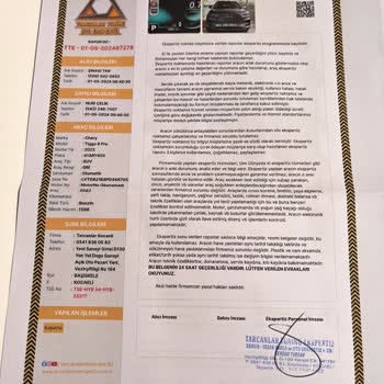 Chery Boya Kalınlığı Orijinal Değil