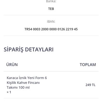 Çeyiz Trend 250 TL Gitti