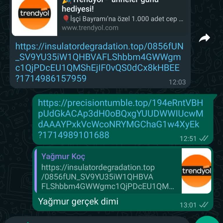 Trendyol Sorumluluk Kabul Etmiyorum