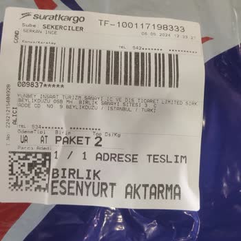 Yunbey İnşaat Turizm. Tüm Sipariş Yanlış Ve Kalitesiz