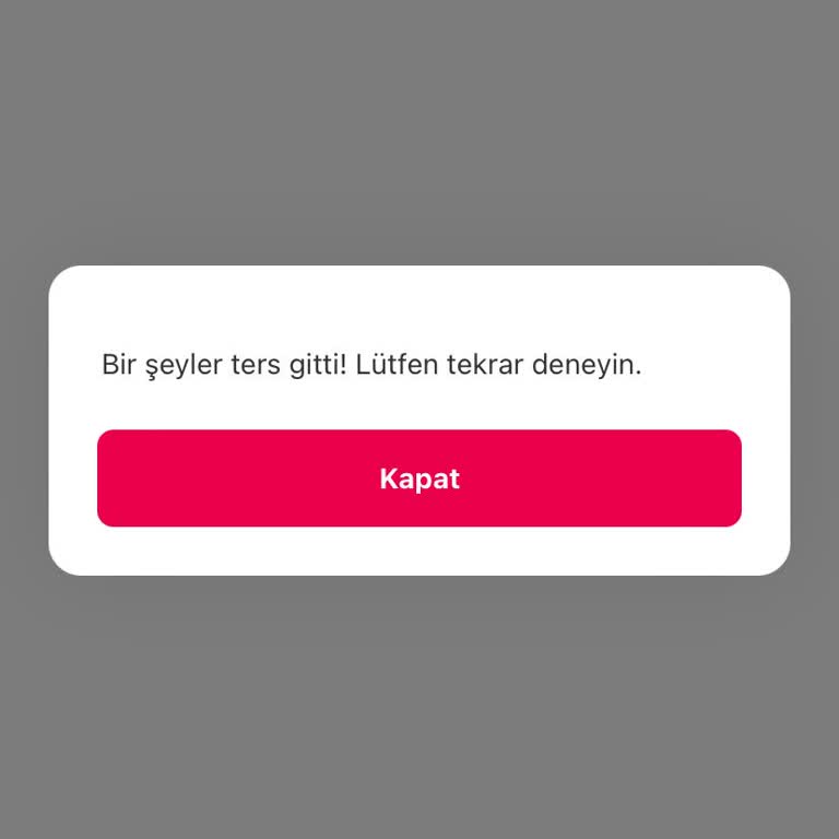 Yemeksepeti Bir Şeyler Ters Gidiyormuş.