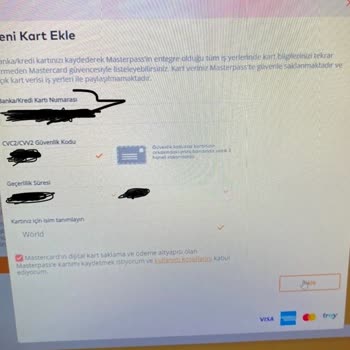 Masterpass Hesabıma Giriş Yapamıyorum!