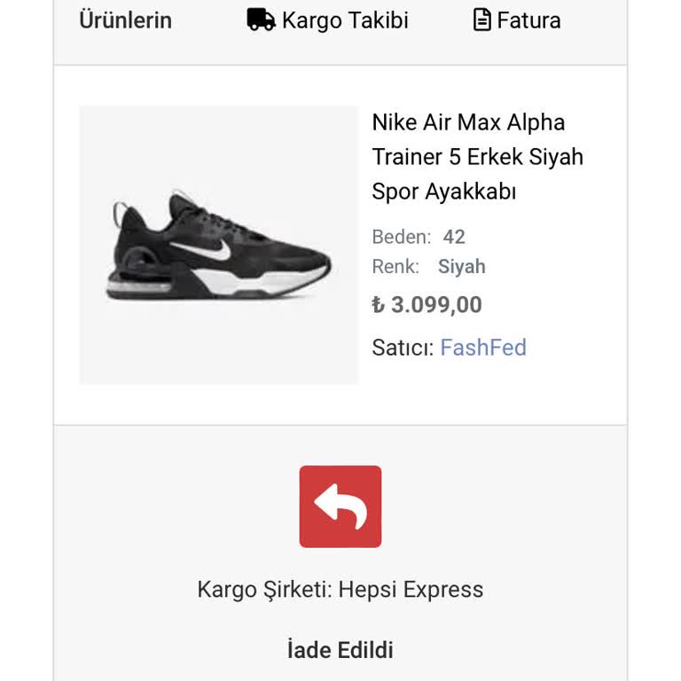 Fashfed Ürün Hizmet Sorumsuzluğu