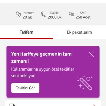 Vodafone Eşimin Kullandığı Aynı Tarifeyi Daha Pahalıya Kullanmak İstemiyorum