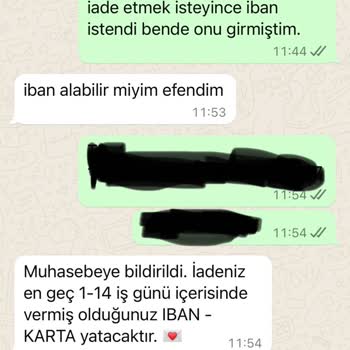 Xoxo Store Para İadesi Yapılmadı